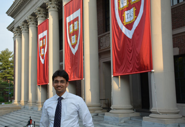 At Harvard University